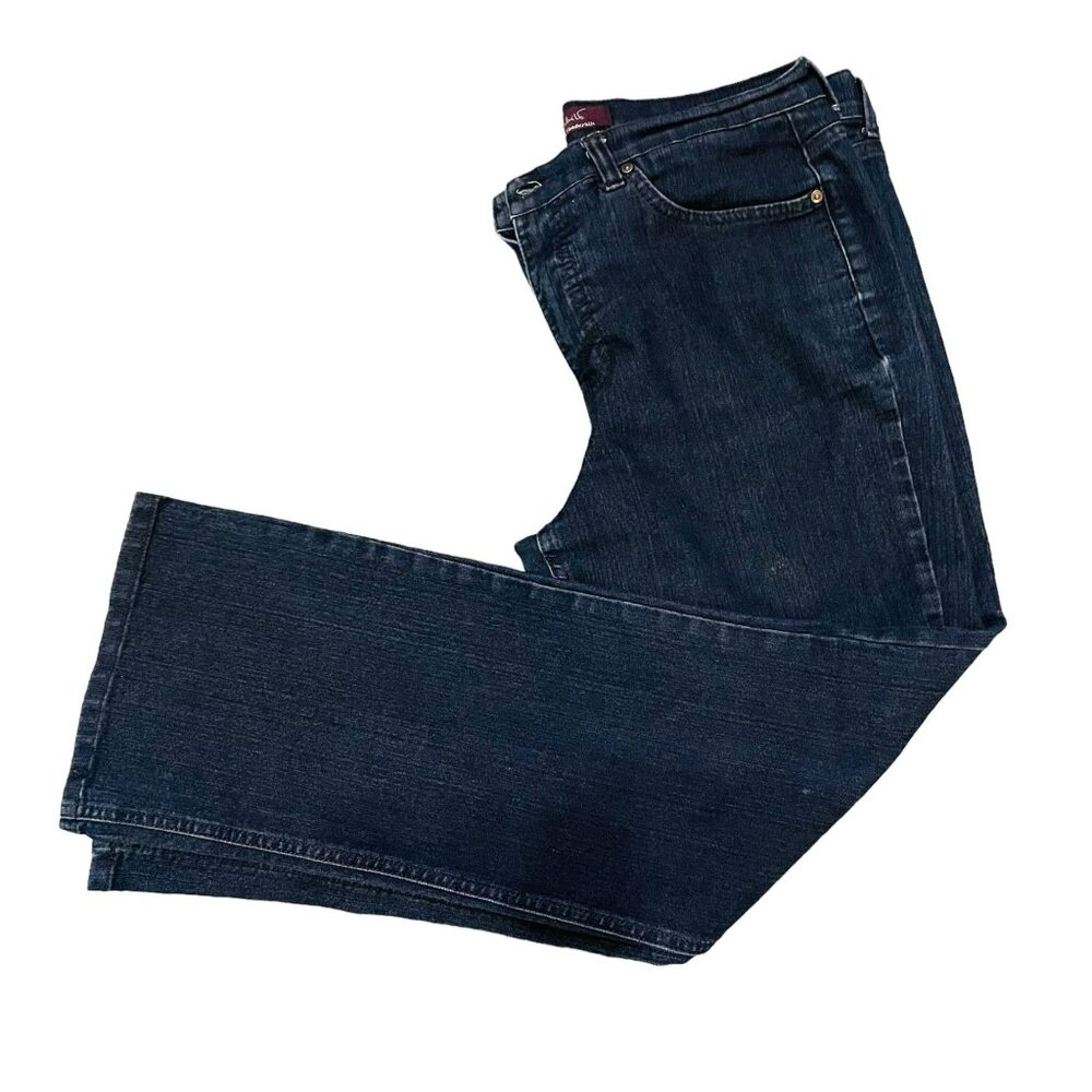 Gloria Vanderbilt Womens Jeans Perfect Fit Dark Wash Size‎ 14